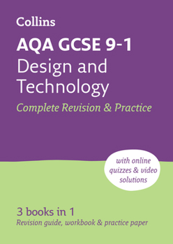Paperback Aqa GCSE 9-1 Design & Technology Complete Revision & Practice: Ideal for Home Learning, 2023 and 2024 Exams Book