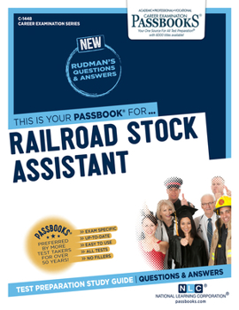 Paperback Railroad Stock Assistant (C-1448): Passbooks Study Guide Volume 1448 Book