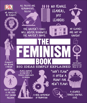 Hardcover The Feminism Book: Big Ideas Simply Explained Book