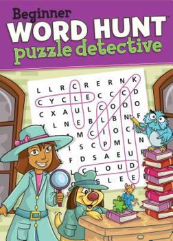 Paperback Beginner Word Hunt-Puzzle Detective Book