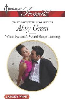 Mass Market Paperback When Falcone's World Stops Turning [Large Print] Book