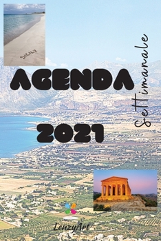 Paperback Agenda 2021 Settimanale [Italian] Book