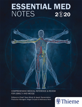 Paperback Essential Med Notes 2020: Comprehensive Medical Reference & Review for USMLE II and McCqe Book