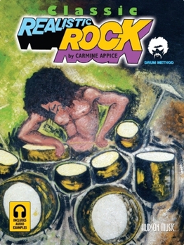Paperback Classic Realistic Rock Drum Method Book