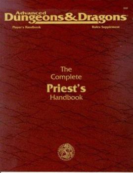 The Complete Priest's Handbook (Advanced Dungeons & Dragons 2nd Edition) - Book  of the Player's Handbook Rules Supplement