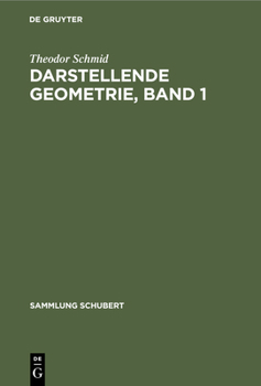 Hardcover Darstellende Geometrie, Band 1 [German] Book