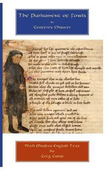 Paperback The Parliament of Fowls: Parallel Middle and Modern English Texts Book