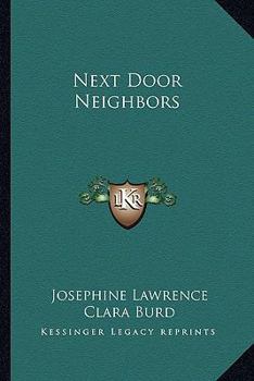 Paperback Next Door Neighbors Book