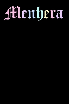 Menhera: Notebook A5 for Anime Merch, Yami Kawaii and Pastel Goth Lover I A5 (6x9 inch.) I Gift I 120 pages I Dotted I Dot Grid