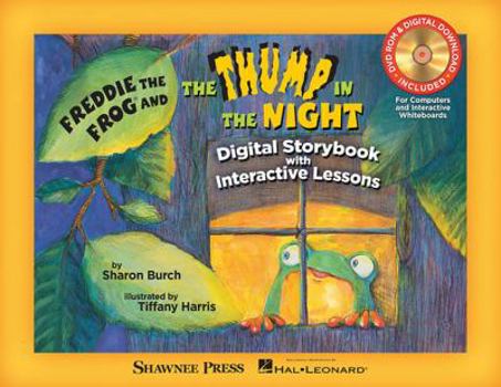 Paperback Freddie the Frog and the Thump in the Night (Digital Edition): Digital Storybook with Step-By-Step Lessons for Interactive Whiteboard Book