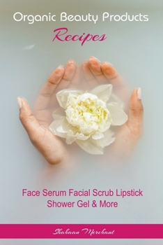 Paperback Organic Beauty Products Recipes Book