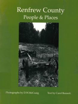 Paperback Renfrew County : People and Places Book