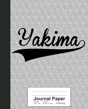Paperback Journal Paper: YAKIMA Notebook Book