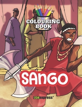 Paperback Sango (Colouring Book) Book