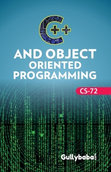 Paperback CS-72 C++ and Object Oriented Programming Book