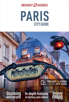 Paperback Insight Guides City Guide Paris (Travel Guide with Free Ebook) Book