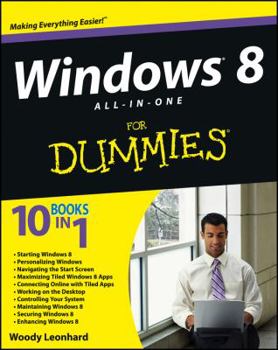 Paperback Windows 8 All-In-One for Dummies Book