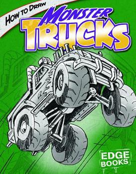 Hardcover How to Draw Monster Trucks Book