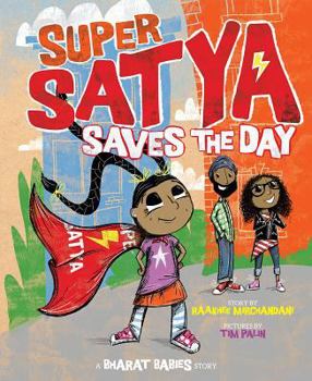 Hardcover Super Satya Saves the Day Book