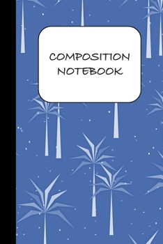 Paperback Composition Notebook: Useful college ruled lined notebook, journal, notepad, diary Book