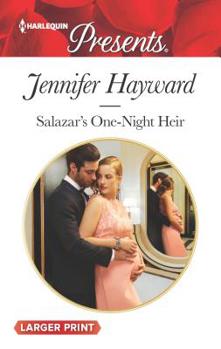 Mass Market Paperback Salazar's One-Night Heir [Large Print] Book