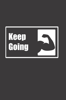 Paperback Keep Going: weight loss tracking planner. Book