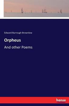 Paperback Orpheus: And other Poems Book