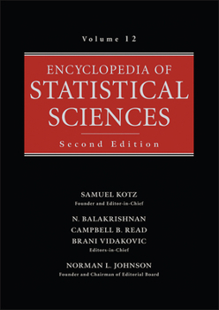 Hardcover Encyclopedia of Statistical Sciences, Volume 12 Book