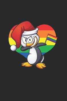 Rainbow LGBT Penguin: Cool Animated Penguin Design for LGBT  Notebook Composition Book Novelty Gift (6"x9") Dot Grid Notebook to write in