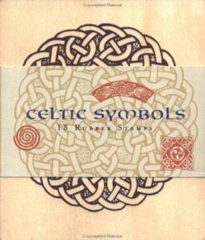 Misc. Supplies Celtic Symbols: 18 Rubber Stamps Book