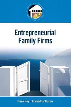 Paperback Entrepreneurial Family Firms Book