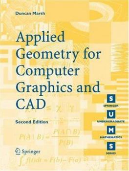 Paperback Applied Geometry for Computer Graphics and CAD Book