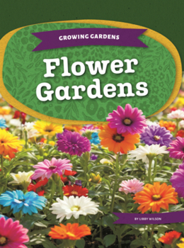 Library Binding Flower Gardens Book