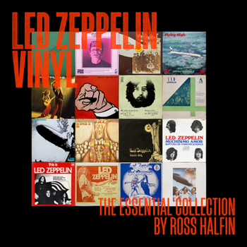 Hardcover Led Zeppelin Vinyl: The Essential Collection Book