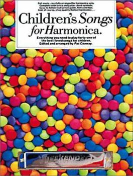 Paperback Children's Songs for Harmonica Book