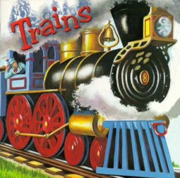 Paperback Trains Book