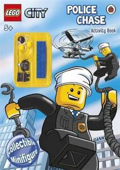 Hardcover Lego City: Police Chase Activity Book with Lego Minifigure Book