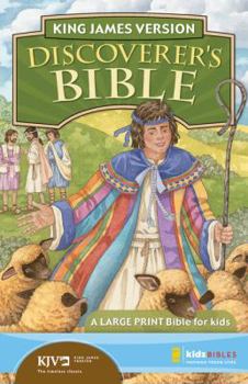 Hardcover King James Version Discoverer's Bible [Large Print] Book