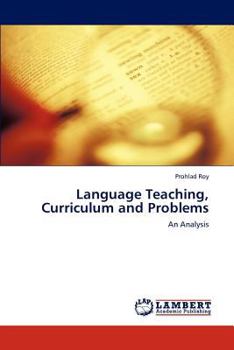 Paperback Language Teaching, Curriculum and Problems Book