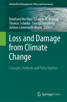 Hardcover Loss and Damage from Climate Change: Concepts, Methods and Policy Options Book