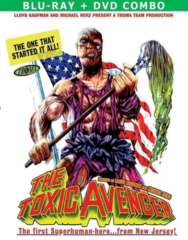 Blu-ray The Toxic Avenger Book