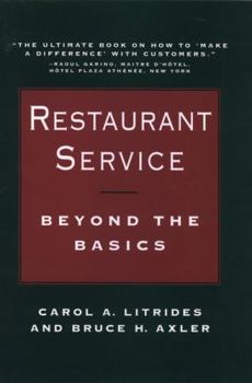 Paperback Restaurant Service: Beyond the Basics Book