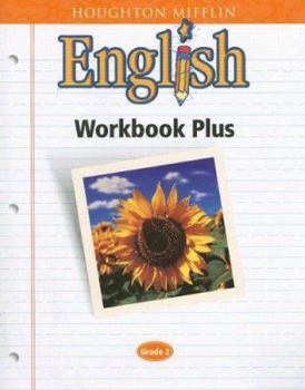 Paperback Houghton Mifflin English: Workbook Plus Grade 2 Book