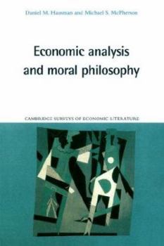 Paperback Economic Analysis and Moral Philosophy Book