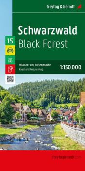 Map Black Forest road map (TOP 10) Book
