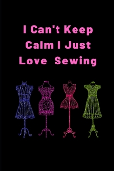 Paperback Sewing: Themed Novelty Lined Notebook / Journal To Write In Perfect Gift Item (6 x 9 inches) Book