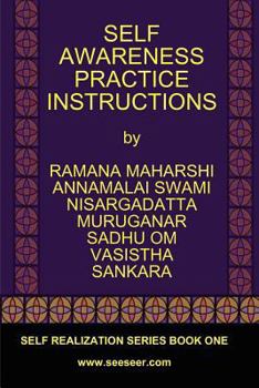 Paperback Self Awareness Practice Instructions: Self Realizaation Series, Book One [Large Print] Book