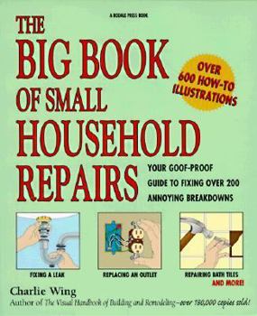 Paperback Big Book of Small Household Repairs: Your Goof-Proof Guide to Fixing Over 200 Annoying... Book