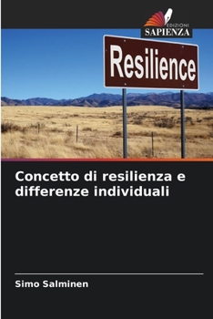 Paperback Concetto di resilienza e differenze individuali [Italian] Book