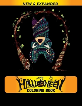 Paperback Halloween Coloring Book: Stress Relieving Halloween Designs Book